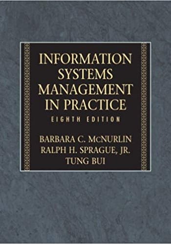 Official Test Bank for Information Systems Management by Mcnurlin 8th Edition