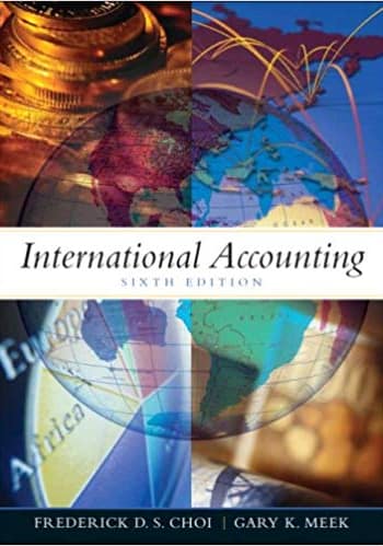 Official Test Bank for International Accounting by Choi 6th Edition