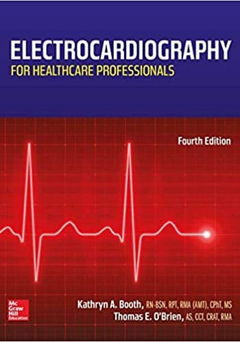 Electrocardiography for Healthcare Professionals test bank questions 