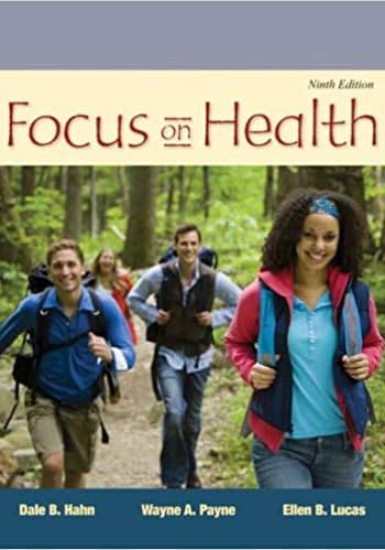 Official Test Bank for Focus On Health by Hahn 9th Edition