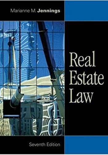 Official Test Bank for Real Estate Law By Jennings 7th Edition