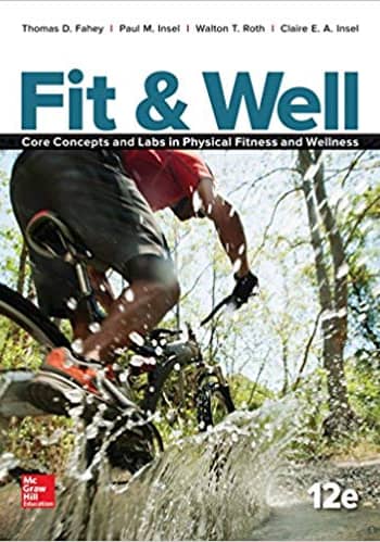 the 12th edition of Fahey - Fit and Well. Complete test bank.