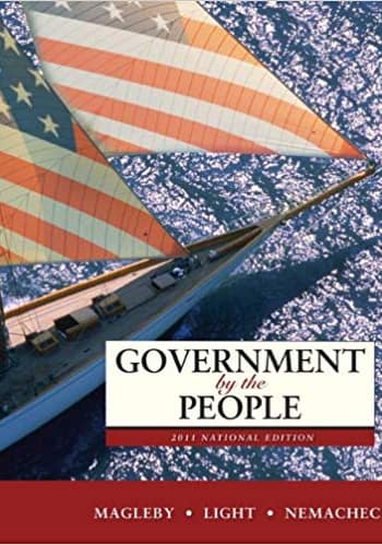 Official Test Bank for Government by the People, 2011 National Edition by Magleby 24th Edition