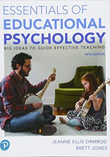 Official Test Bank for Essentials of Educational Psychology By Ormrod 4th Edition