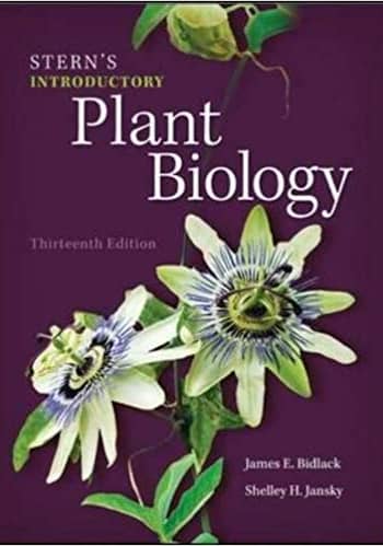Official Test Bank For Stern's Introductory Plant Biology By Bidlack 13th Edition