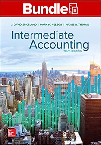 intermediate accounting spiceland test bank and solutions manual