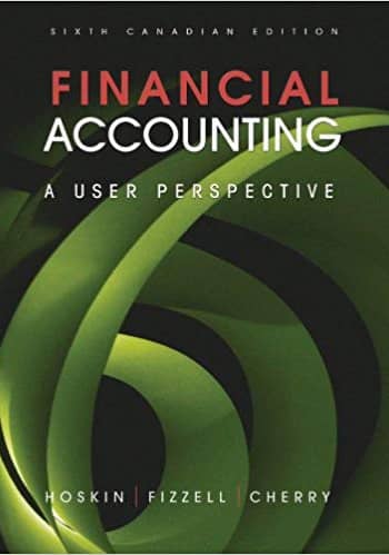 Official Test Bank for Financial Accounting A User Perspective by Hoskin 6th Canadian edition