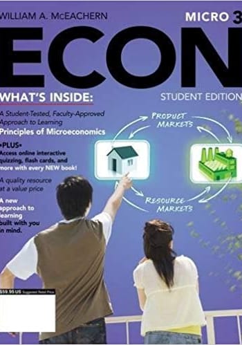 Official Test Bank for ECON Micro3 by McEachern 3rd Edition