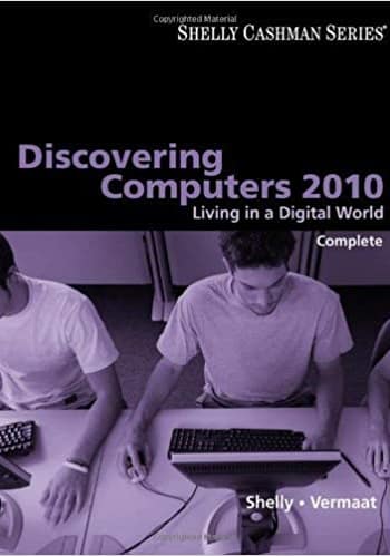 Official Test Bank for Discovering Computers 2010 Living in a Digital World, Complete by Shelly 1st edition