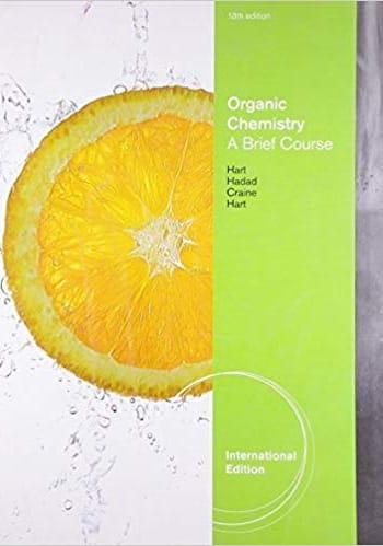 Official Test Bank for Organic Chemistry A Brief Course by Hart 13th Edition