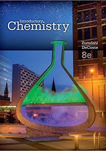 Official Test Bank for Introductory Chemistry by Zumdahl 8th Edition