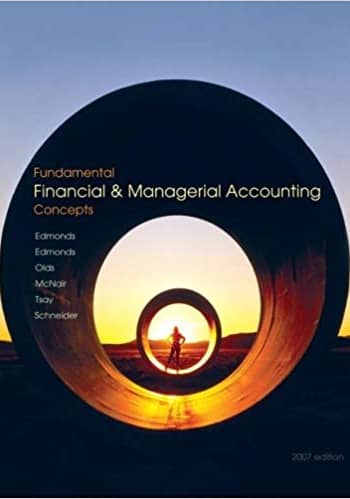 Fundamental Financial and Managerial Accounting edmonds. test bank