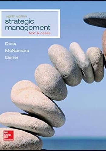 Dess's Strategic Management. compelte Test Bank