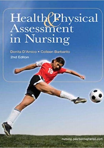 Official Test Bank for Health & Physical Assessment in Nursing By D'Amico 2nd Edition
