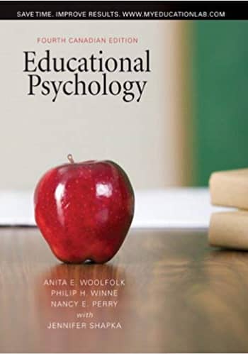 Official Test Bank for Educational Psychology Fourth Canadian Edition by Woolfolk 4th Edition