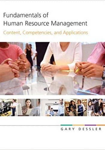 Official Test Bank for Fundamentals of Human Resource Management by Dessler 1st Edition