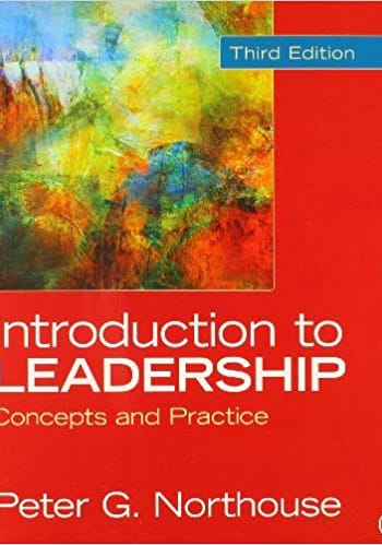 Official Test Bank for Introduction to Leadership By Northouse 3rd Edition