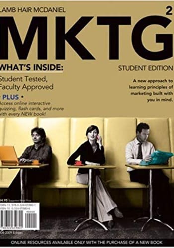 Official Test Bank for MKTG 2.0, 2008 - 2009 Student Edition by Lamb 2nd Edition