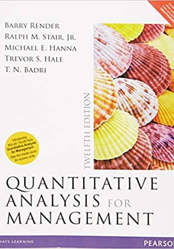 Official Test Bank for Quantitative Analysis for Management by Render