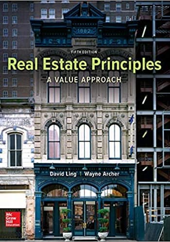 ling's Real Estate Principles test bank