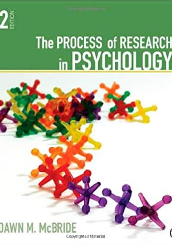 Complete Test Bank For The Process of Research in Psychology by Mcbride 2nd