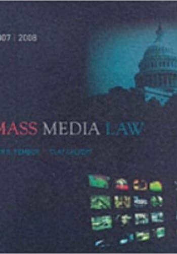Accredited Test Bank for Pember's Mass Media Law 2007-2008