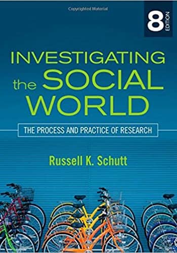 Official Test Bank for Investigating the Social World by Schutt 8th Edition