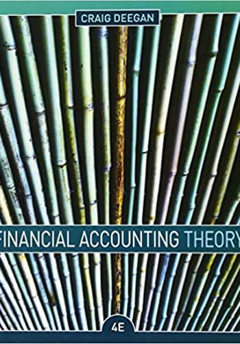 Deegan - Financial Accounting Theory - 4th Edition Test Bank