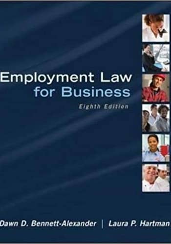 Bennett - Employment Law for Business - 8th Test Bank