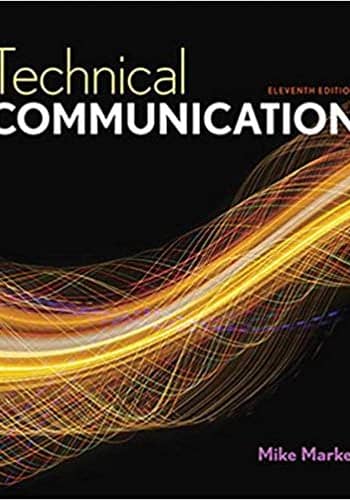 Accredited Test Bank for Technical Communication by Markel 11th edition