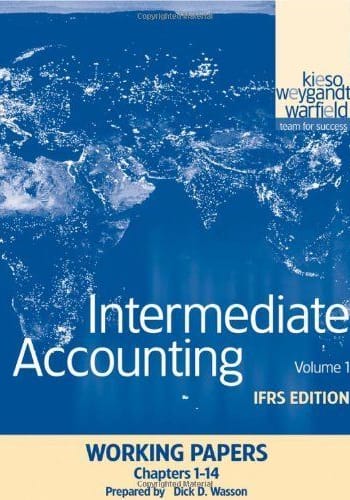 Official Test Bank for Intermediate Accounting IFRS Edition, Volume 1 by Kieso 1st Edition