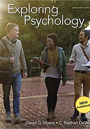 Exploring Psychology - Myers - 11e (Test Bank)