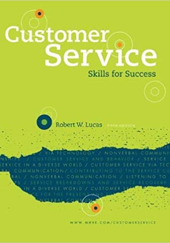 Official Test Bank for Customer Service by Lucas 5th Edition