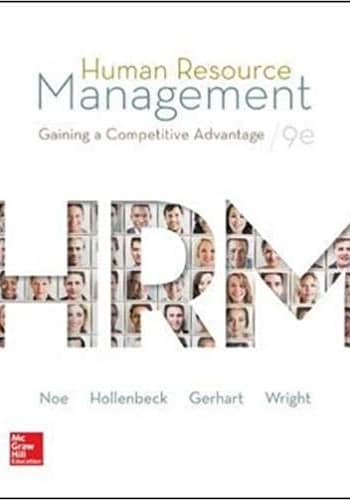 9th edition HRM by Noe