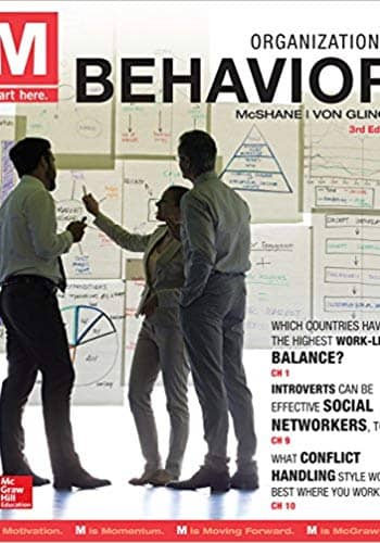 3rd edition of McShane's organizational behavior test bank
