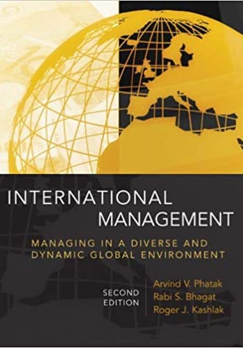 Official Test Bank for Fundamentals of International Management By Phatak 2nd Edition