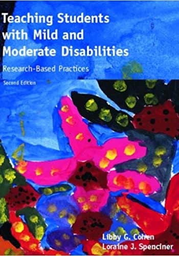 Accredited Test Bank for Teaching Students with Mild & Moderate Disabilities by Cohen 2nd edition