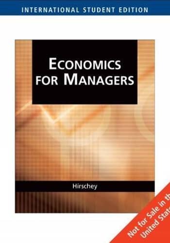Economics For Managers Hirschey 11th Test Bank