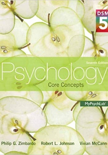Official Test Bank for Psychology Core Concepts by Zimbardo 7th Edition