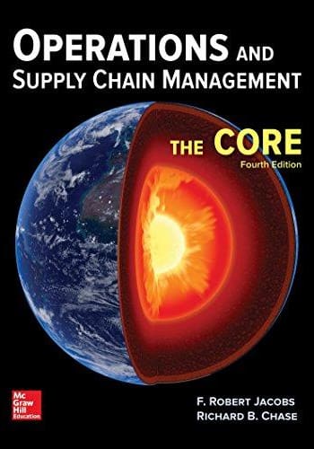Operations and Supply Chain Management. Full test bank.