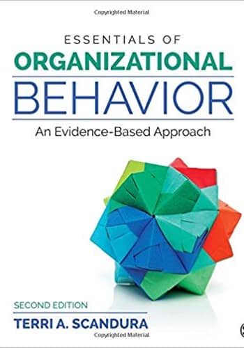 Essentials of Organizational Behavior Scandura 2nd edition Test Bank