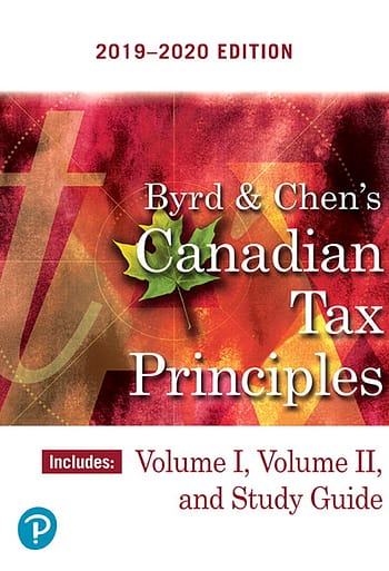 Canadian Tax Principles, 2019-2020 Edition - Byrd test bank