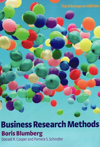 Official Test Bank for Business Research Methods by Blumberg 3rd Edition
